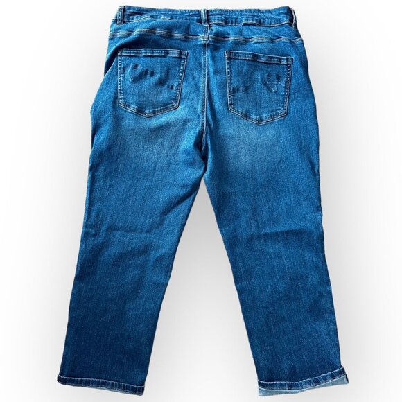 Santana Cropped Jeans - Women's Size 14 - Picture 4 of 9
